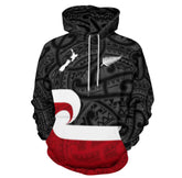 Maori Hoodie - BLACK