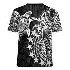 Cook Island T-Shirt - Black Stars