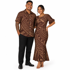 Lake Collection: Men’s Shirt - Brown