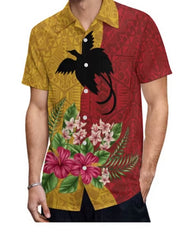 Papua New Guinea: Family Matching - Hibiscus Floral