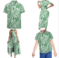 Rangi Collection: Family Matching - Pacific Leaf