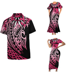 Alofa Collection: Couple Matching - Pasifika Rose