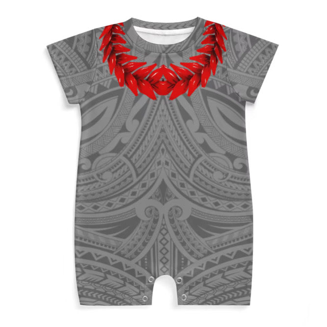 Ula Fala Romper - Grey