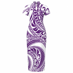 Tele Collection: Saina Girl’s Dress - Purple