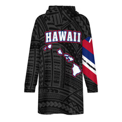 Hawaiian Hoodie Blanket