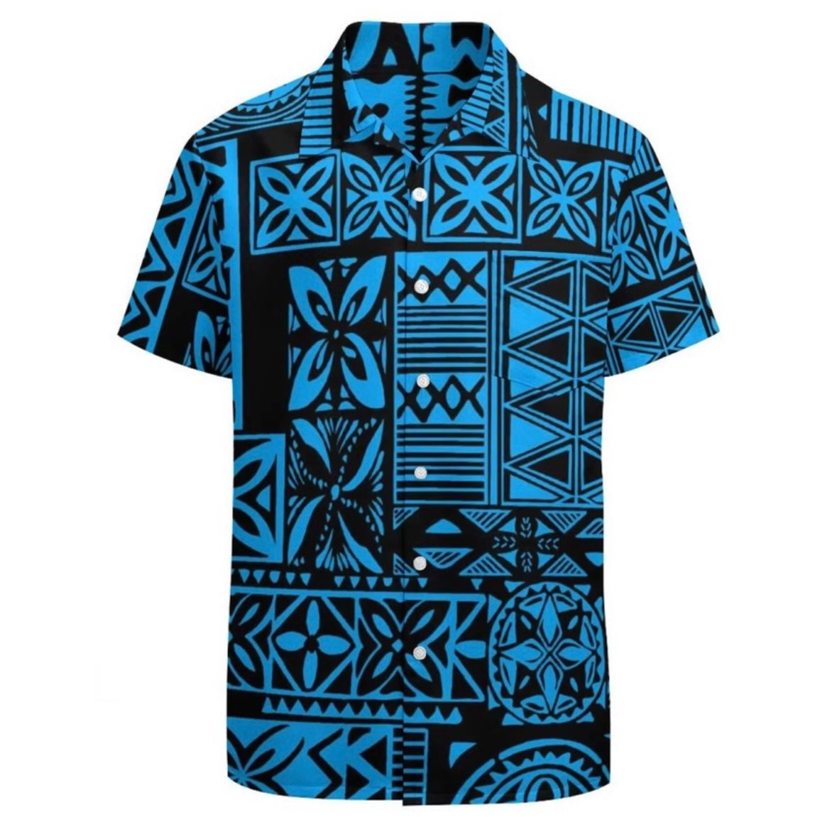 Sio Collection: Men’s Shirt - Blue
