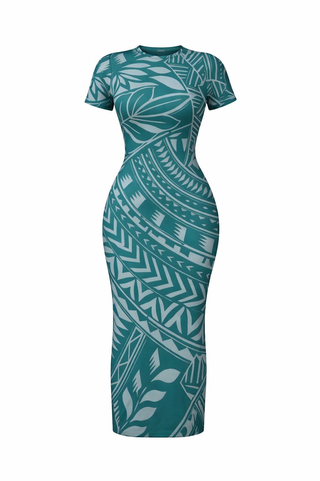 Lake Collection: Women’s Bodycon Dress - Ocean