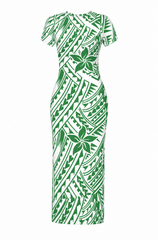 Rangi Collection: Women’s Bodycon Dress - Green