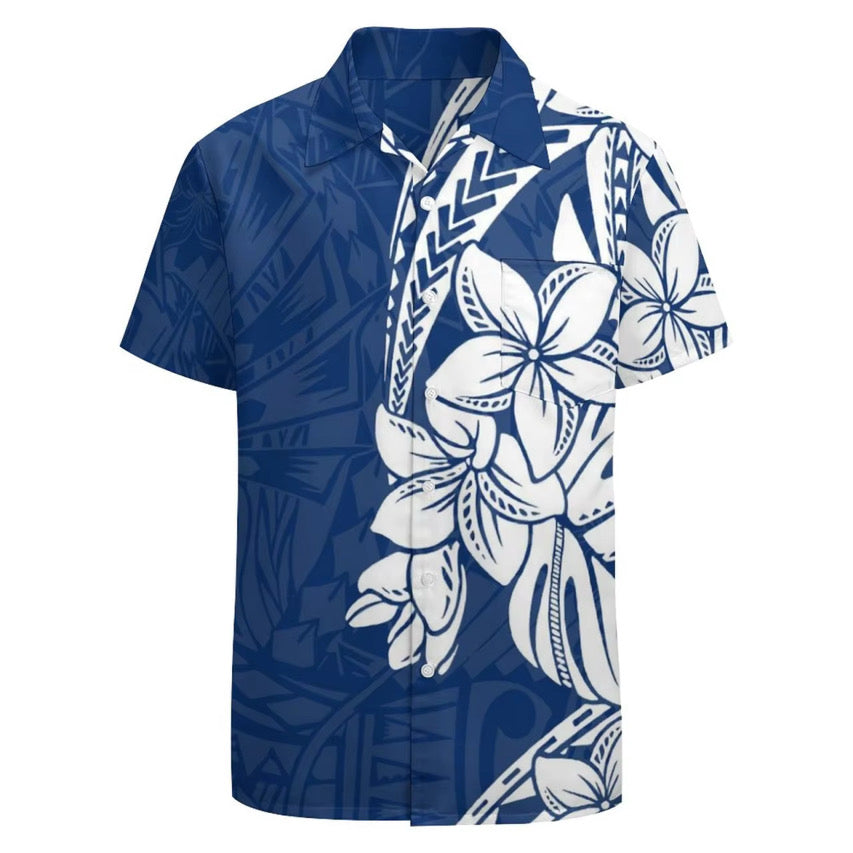 Tina Collection: Men’s Shirt - Blue