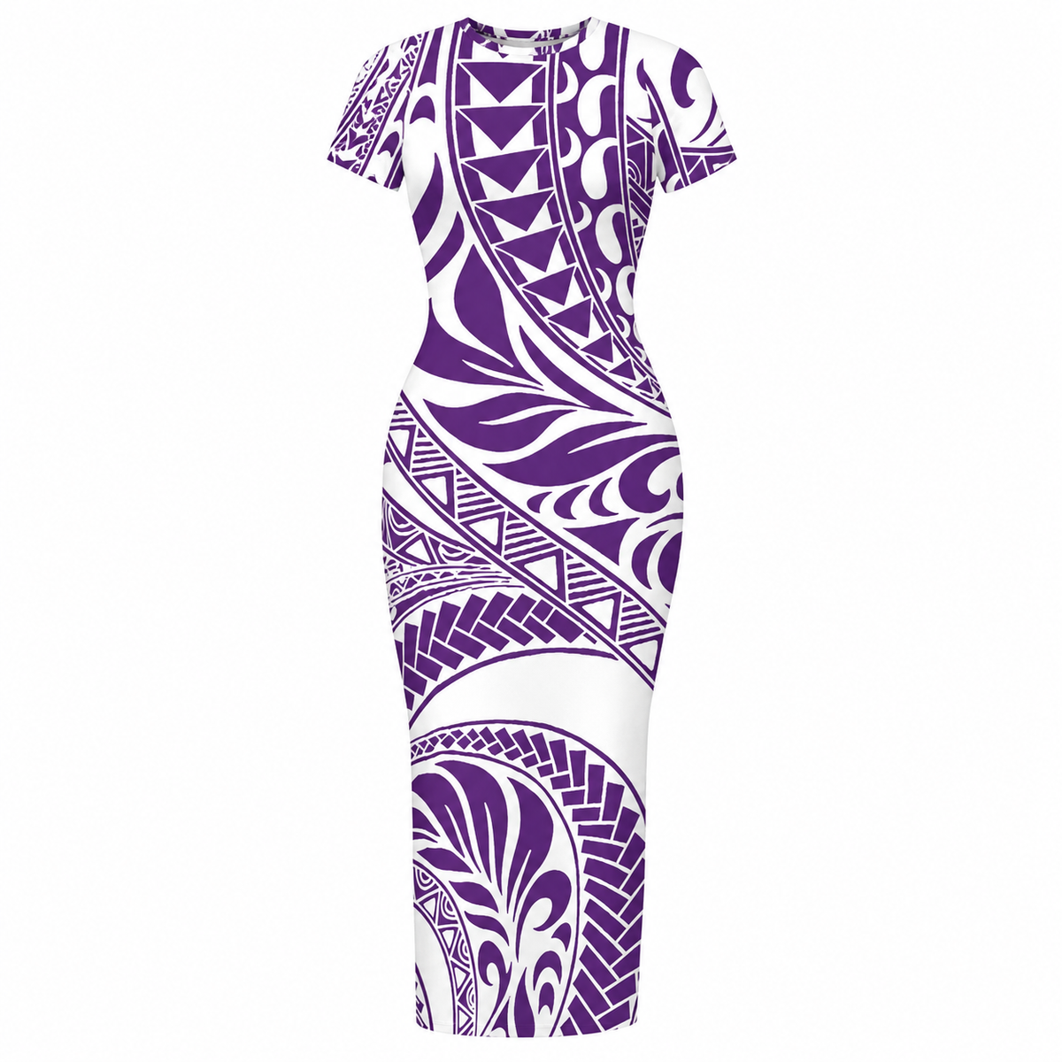 Tele Collection: Women’s Bodycon Dress - Purple