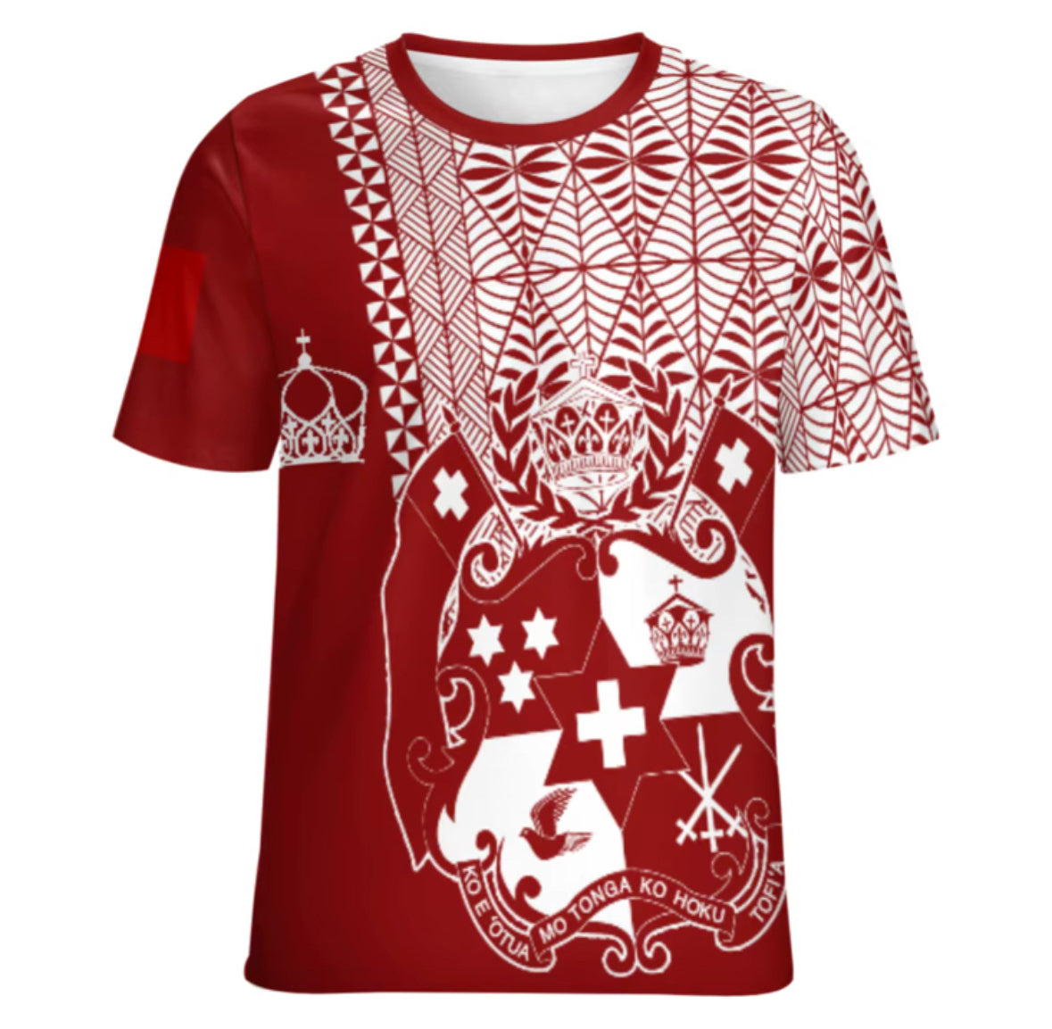 Tonga T-Shirt - Red/White