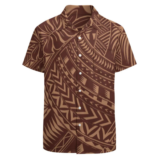 Lake Collection: Men’s Shirt - Brown