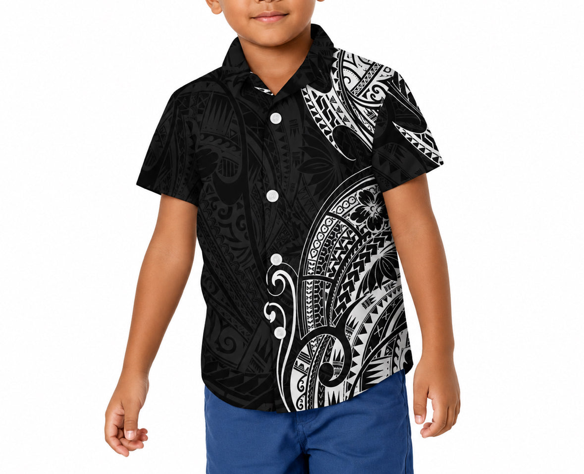 Sola Collection: Boy’s Shirt - Black