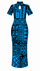 Sio Collection: Saina Women’s Dress - Blue