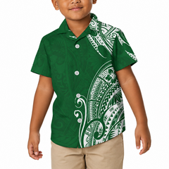 Sola Collection: Boy’s Shirt - Green