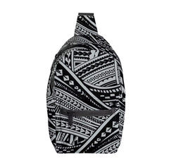 Polynesian Crossbody Bag - Black/Grey