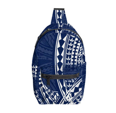 Polynesian Crossbody Bag - Blue